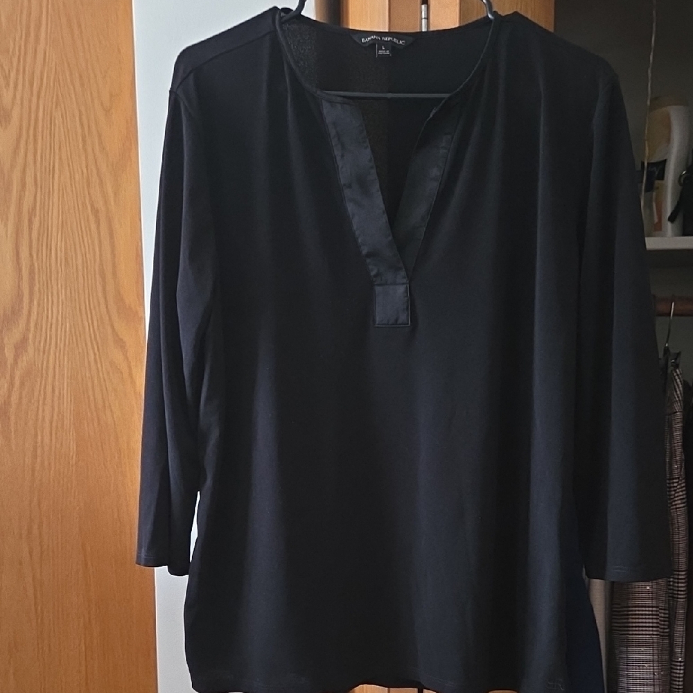 Banana Republic Black Blouse